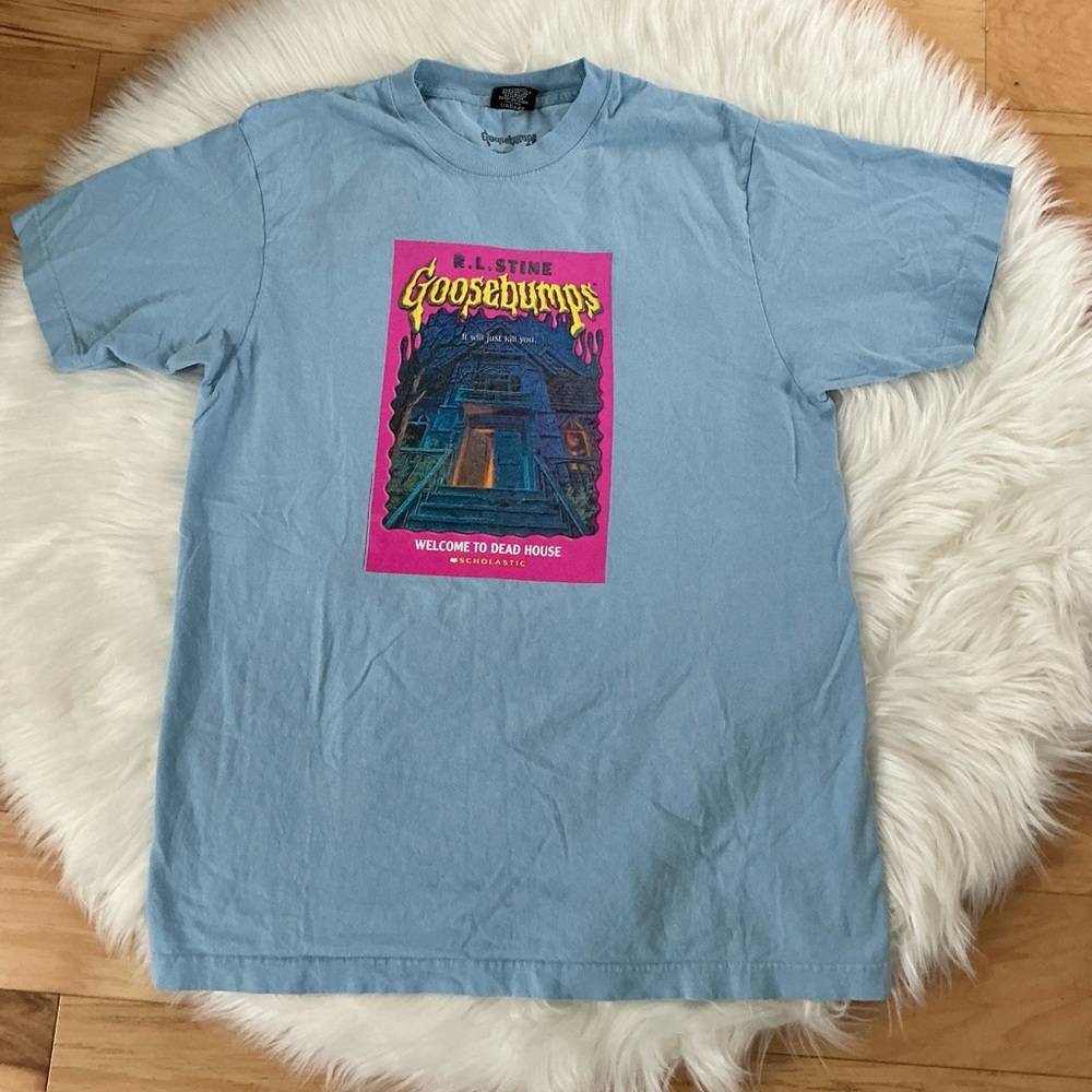 Dumbgood Goosebumps Welcome to Dead House Graphic T-Shirt